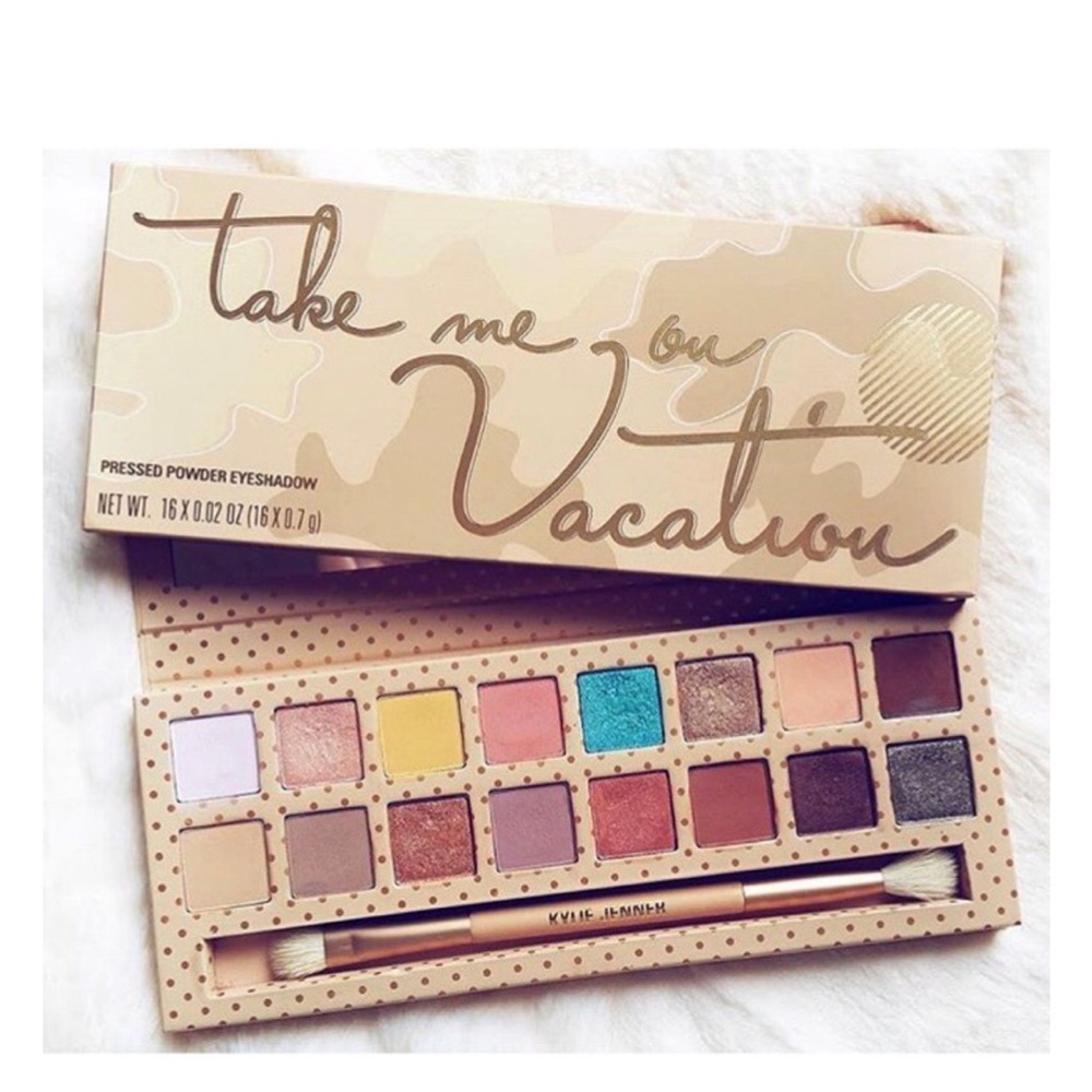 Kylie Cosmetics Take Me on Vacation Eyeshadow Palette  The Kylie Cosmetics